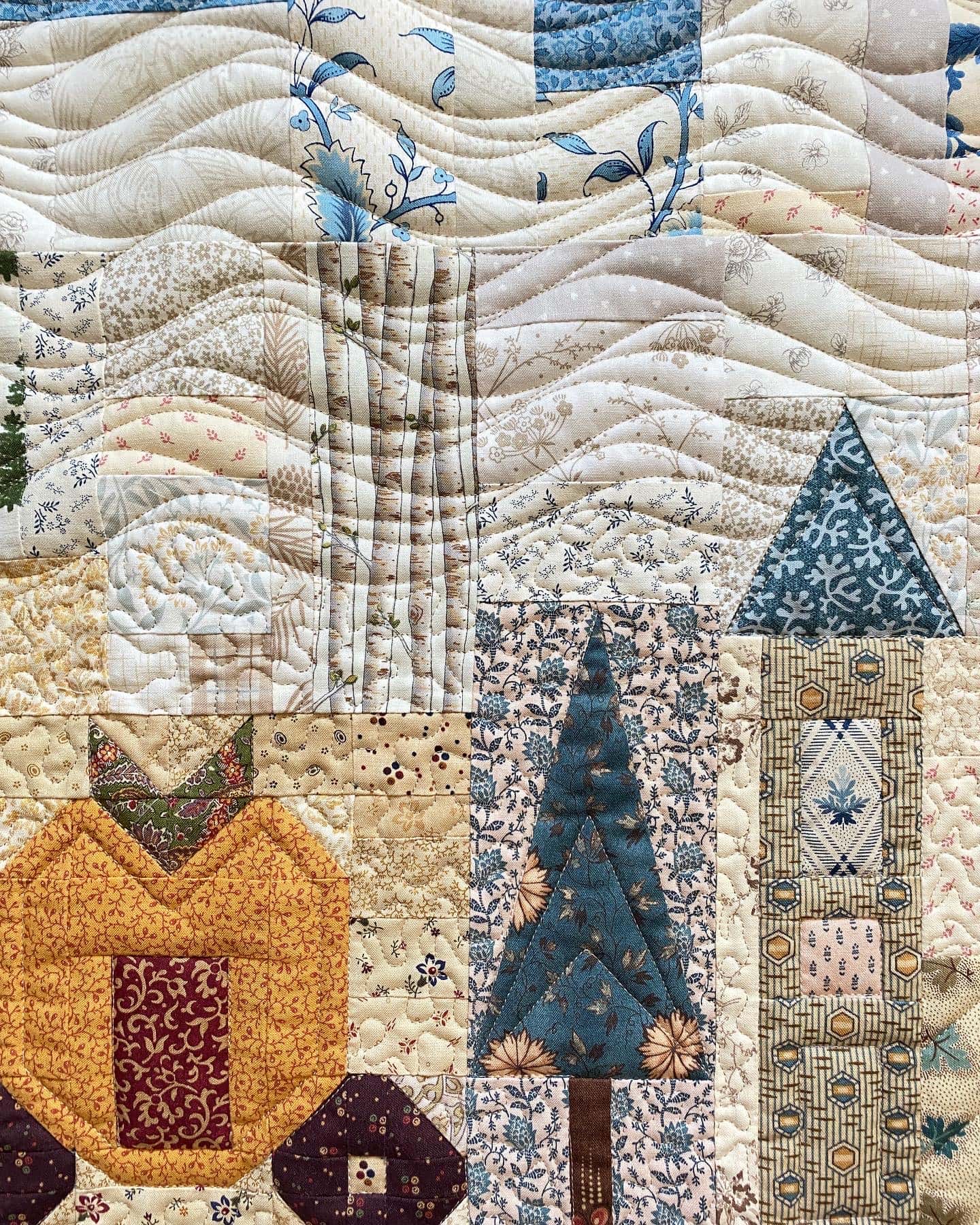 Decorative image showing a quilt.